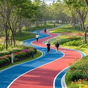 Sosona roa amin'ny habaka fanatanjahantena ho an'ny park